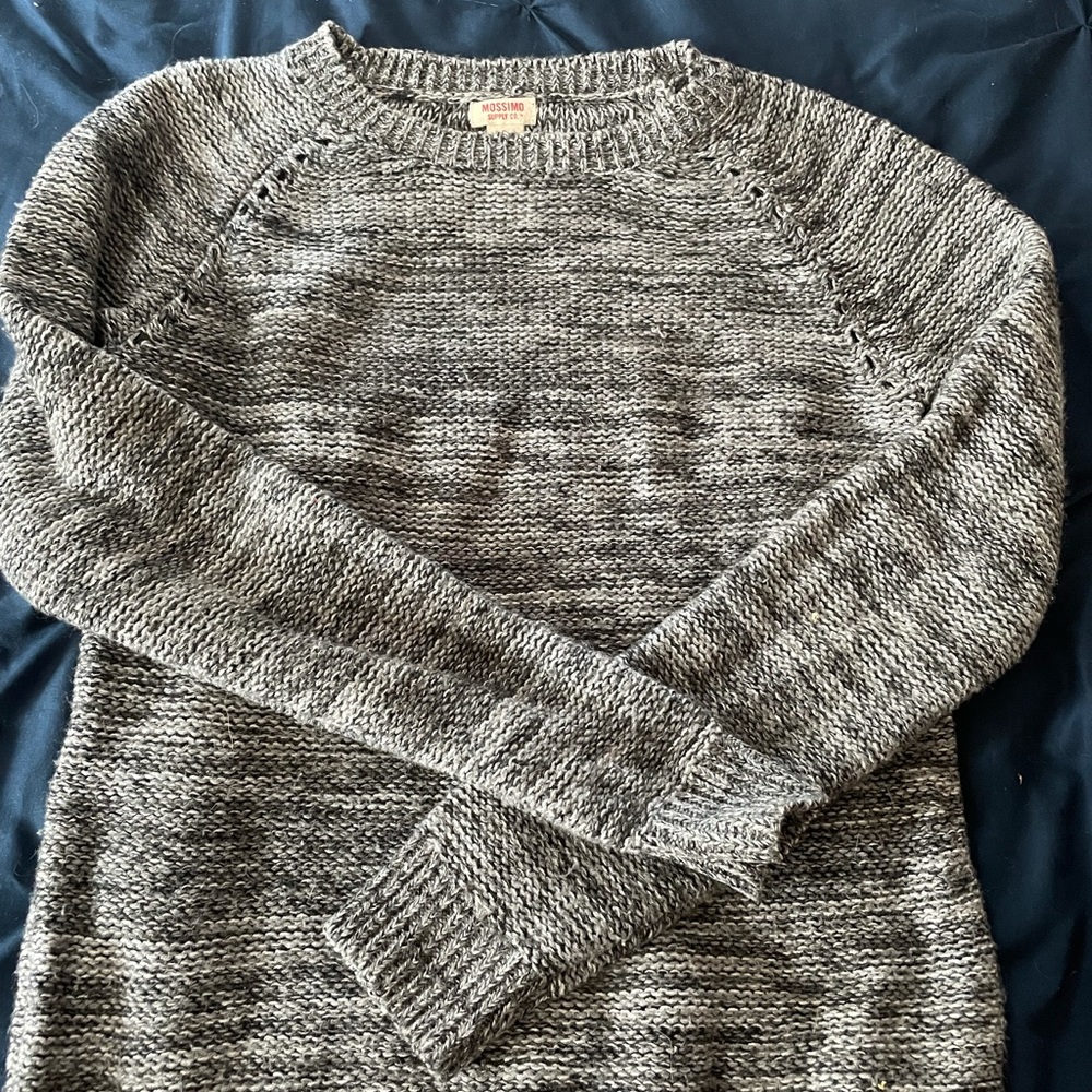 Target brand gray Heathered sweater